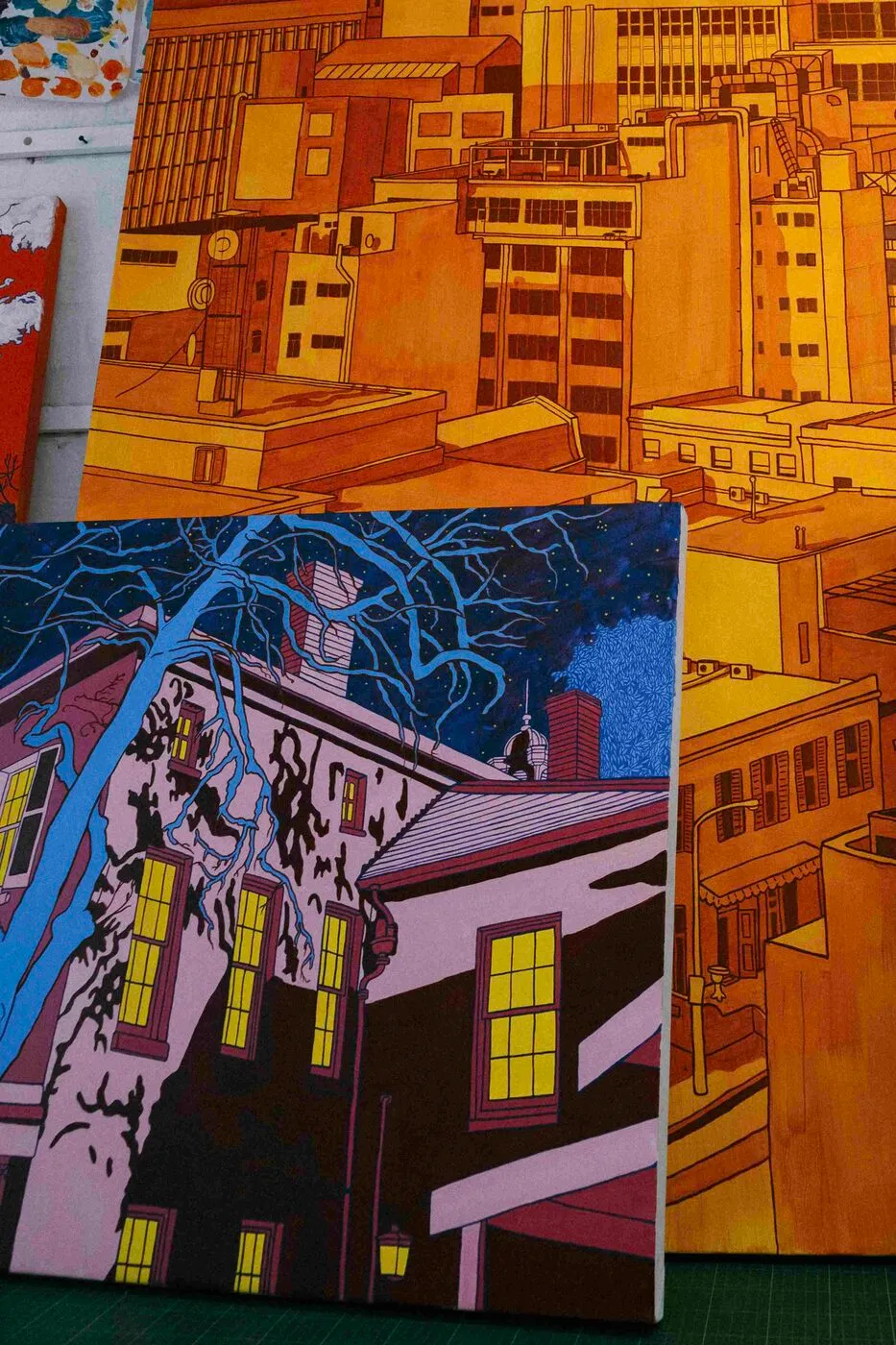 The lady with the yellow hard hat hangs out there — image 4 of 5